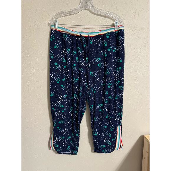 CuddleDuds Two Piece Pajama Set Stars Large - Picture 3 of 8